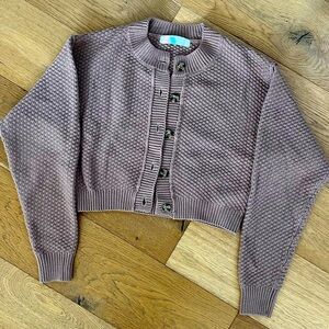 Free people cropped cardigan